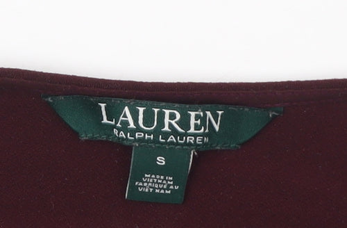 Lauren Ralph Lauren Women's Red Tunic Blouse, Size S