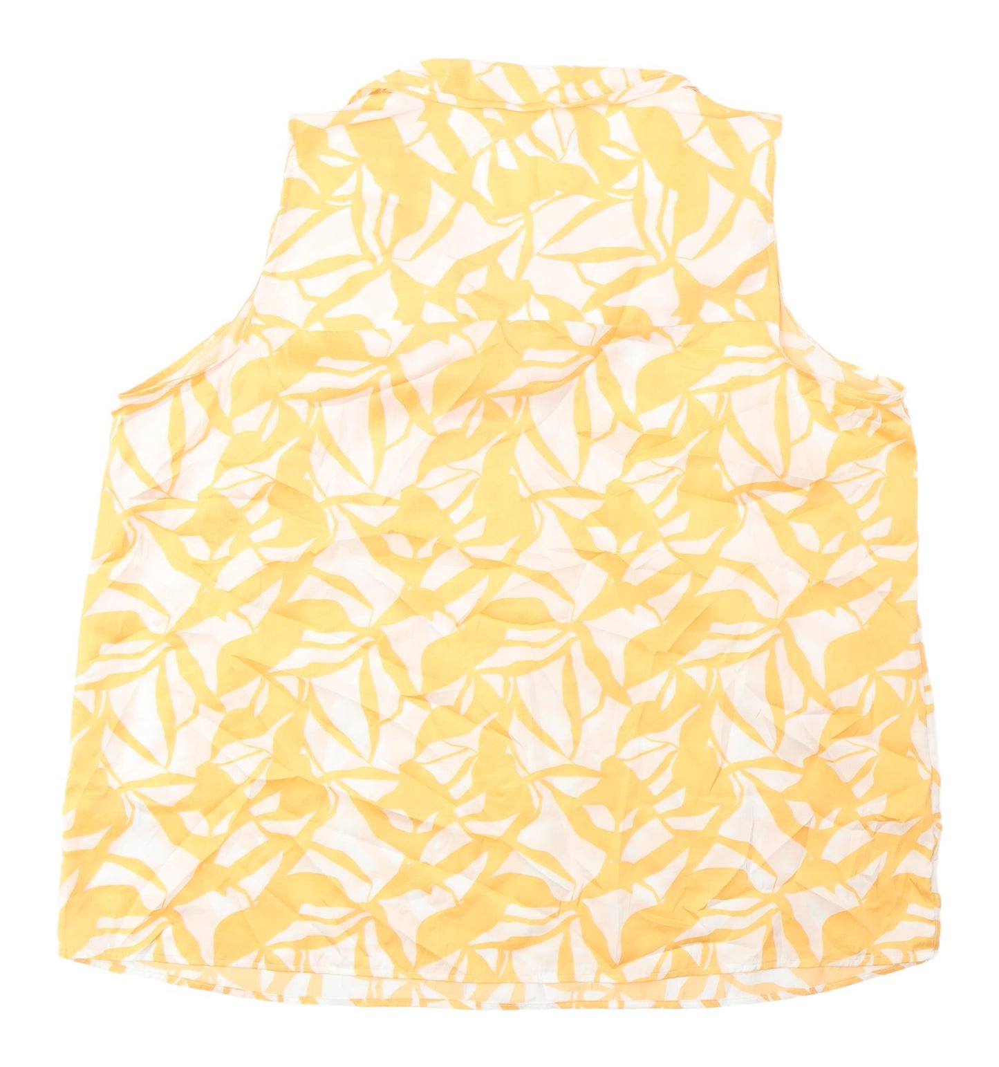 Marks and Spencer Women's Yellow Camisole Blouse, Size 18