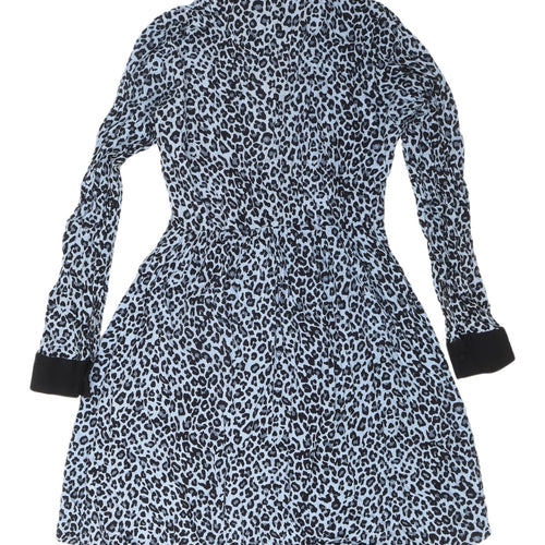 Ruby Rocks Women's Multicoloured Animal Print Shirt Dress S