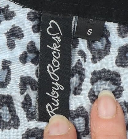 Ruby Rocks Women's Multicoloured Animal Print Shirt Dress S