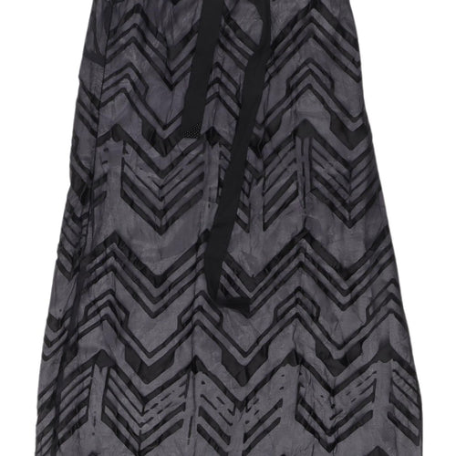 Début Women’s Black Sleeveless Chevron Dress Size 12