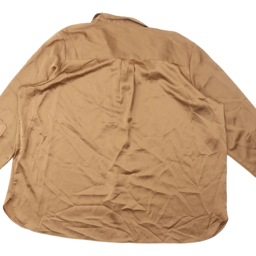 Marks and Spencer Women's Beige Blouse Size 22