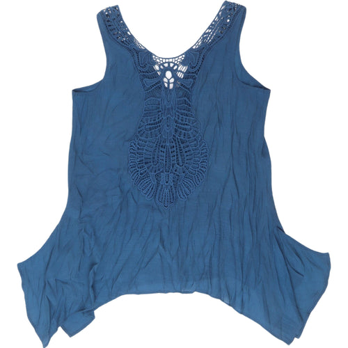 Spense Women's Blue Sleeveless Camisole Tank M