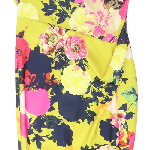 Dorothy Perkins Women's Floral Dress UK 14