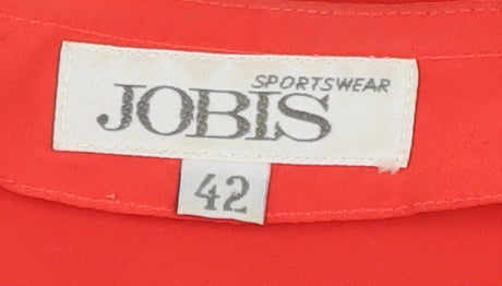 Jobis Women's Red Blouse, Size 14, Casual Basic