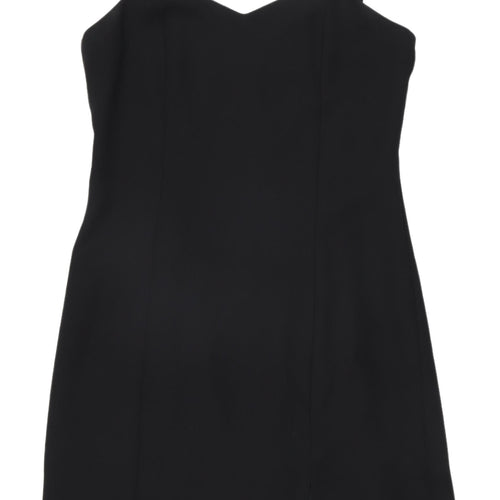 Bon Marché Women's Black Sheath Dress, Size 14