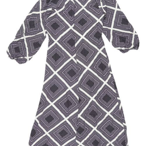 Marks and Spencer Women's Multicoloured A-Line Dress Size 6