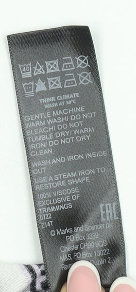 Marks and Spencer Women's Multicoloured A-Line Dress Size 6