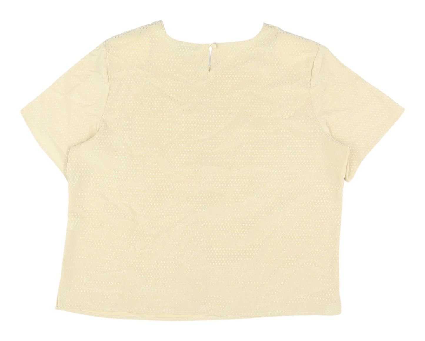 Debenhams Beige Women's Size 18 Blouse