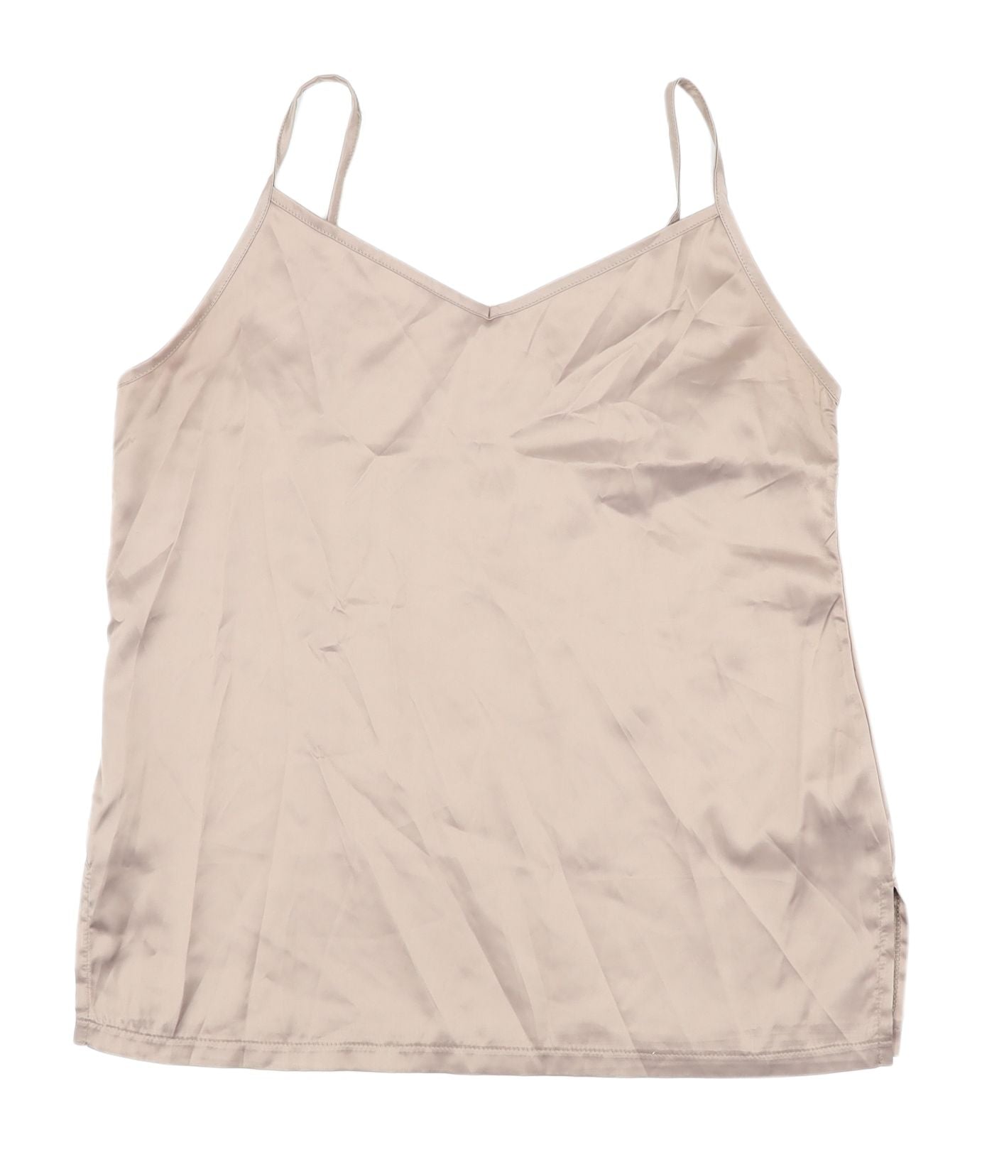 River Island Women's Beige Camisole Tank Top UK 10