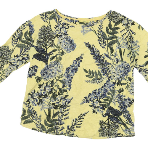 Next Women's Floral Jersey T-Shirt, UK Size 12