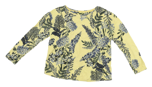 Next Women's Floral Jersey T-Shirt, UK Size 12