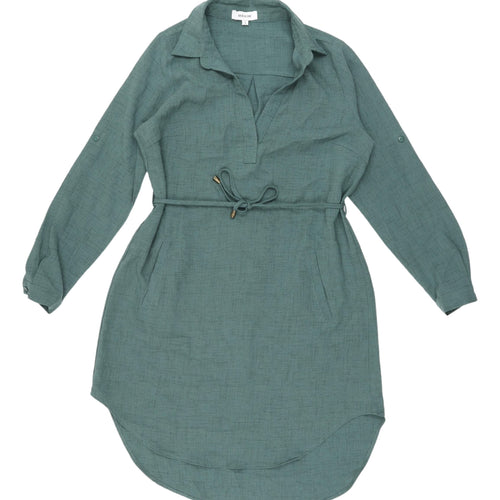 Maxim Green Women's Shirt Dress - Size S