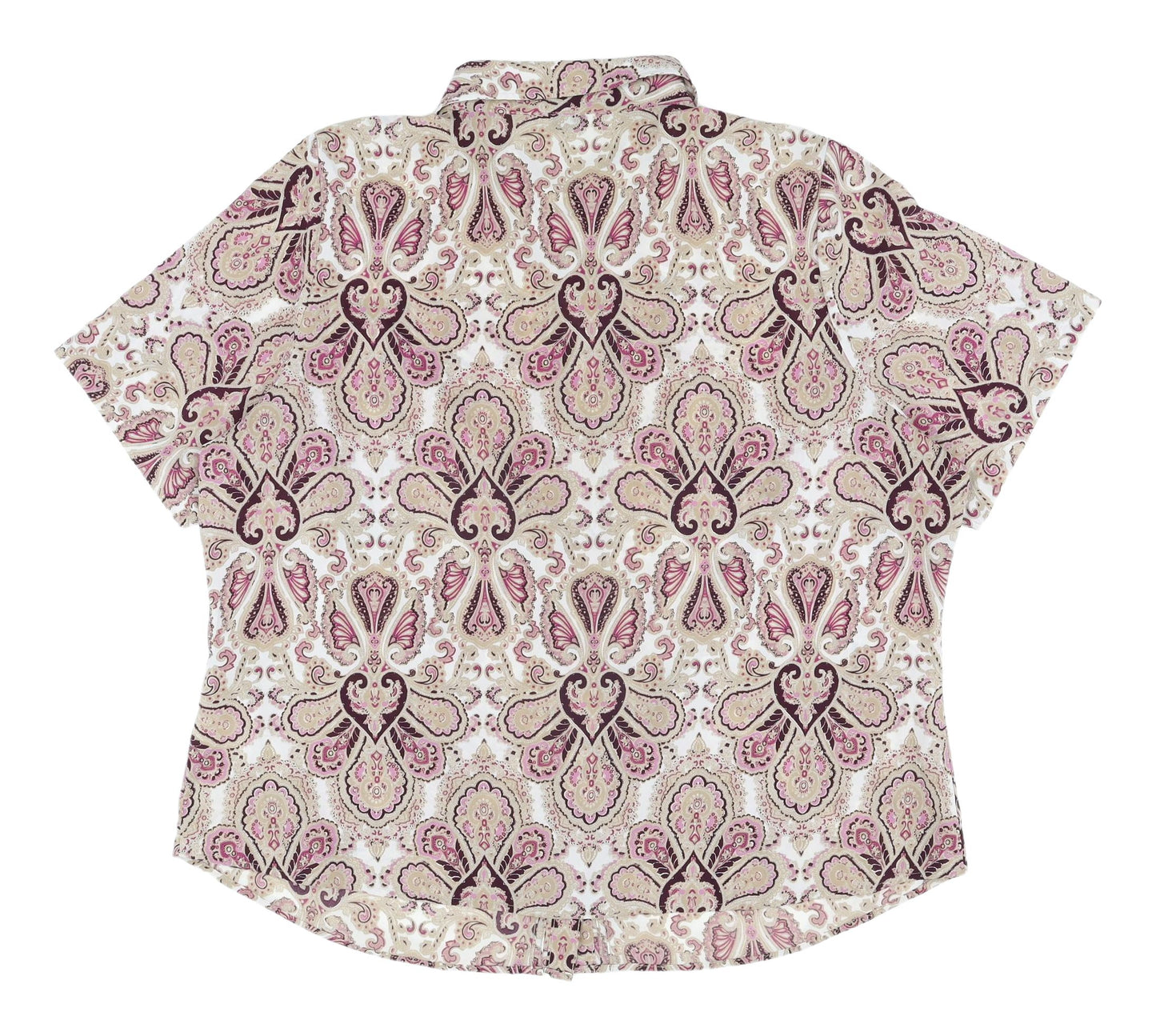 Marks and Spencer Women’s Paisley Button-Up Shirt