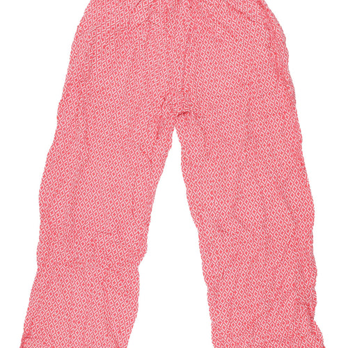 Cotton Traders Women’s Coral Geometric Trousers