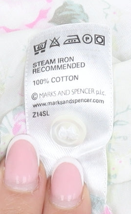 Marks and Spencer Floral Blouse UK 10 Casual Spring