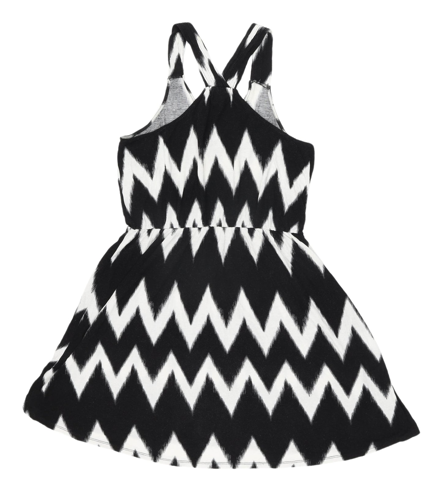 H&M Women's A-Line Chevron Dress S