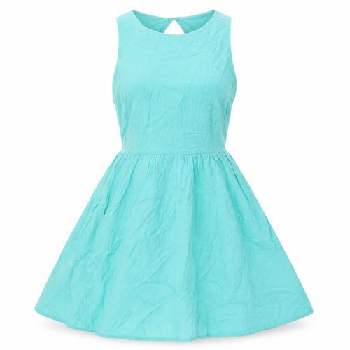 ASOS Petite Women's Green Skater Dress Size 10