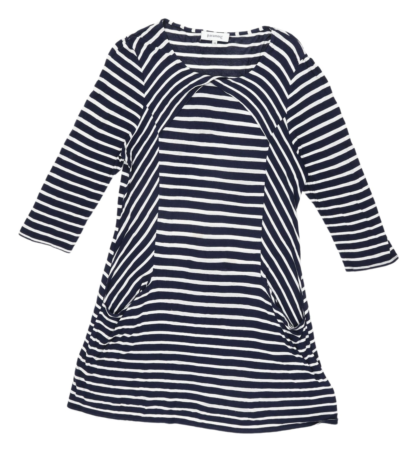 Paramour Women's Striped Shift Dress L/XL