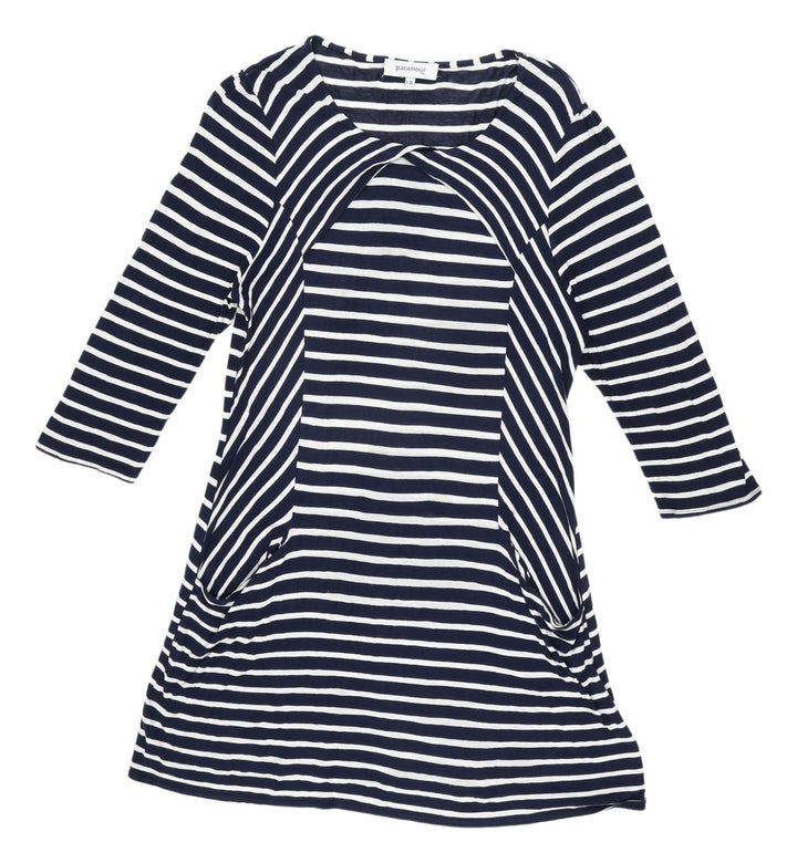 Paramour Women's Striped Shift Dress L/XL