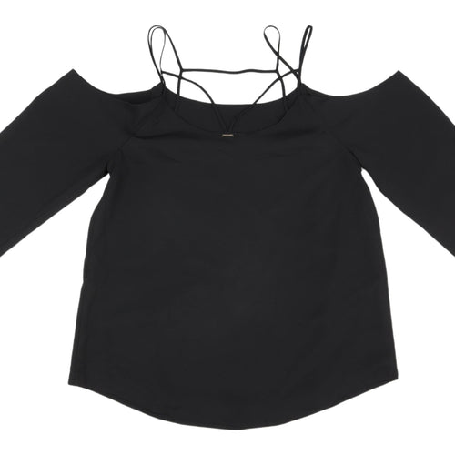 Silvian Heach Women's Black Off Shoulder Blouse M