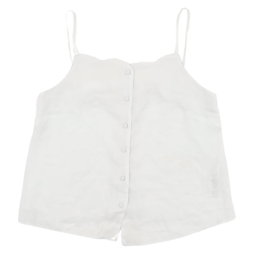 ASOS Women's White Camisole Blouse Size 10