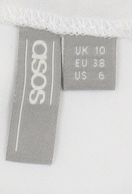 ASOS Women's White Camisole Blouse Size 10