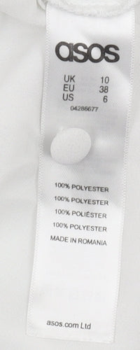 ASOS Women's White Camisole Blouse Size 10