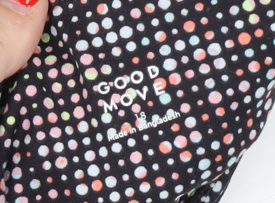 Marks and Spencer Women's Multicoloured Polka Dot Leggings