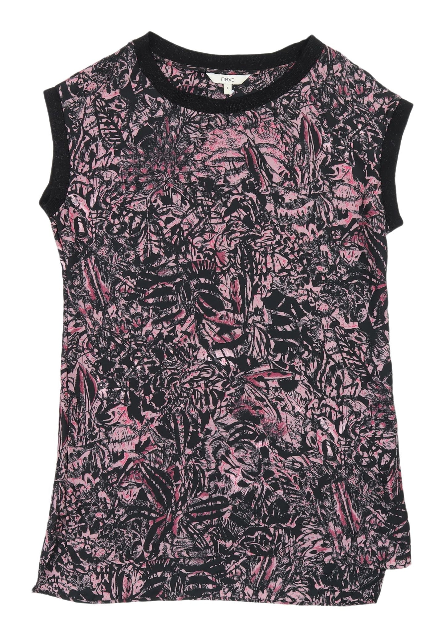 Next Women's Multicoloured Floral Tank Top Size 6