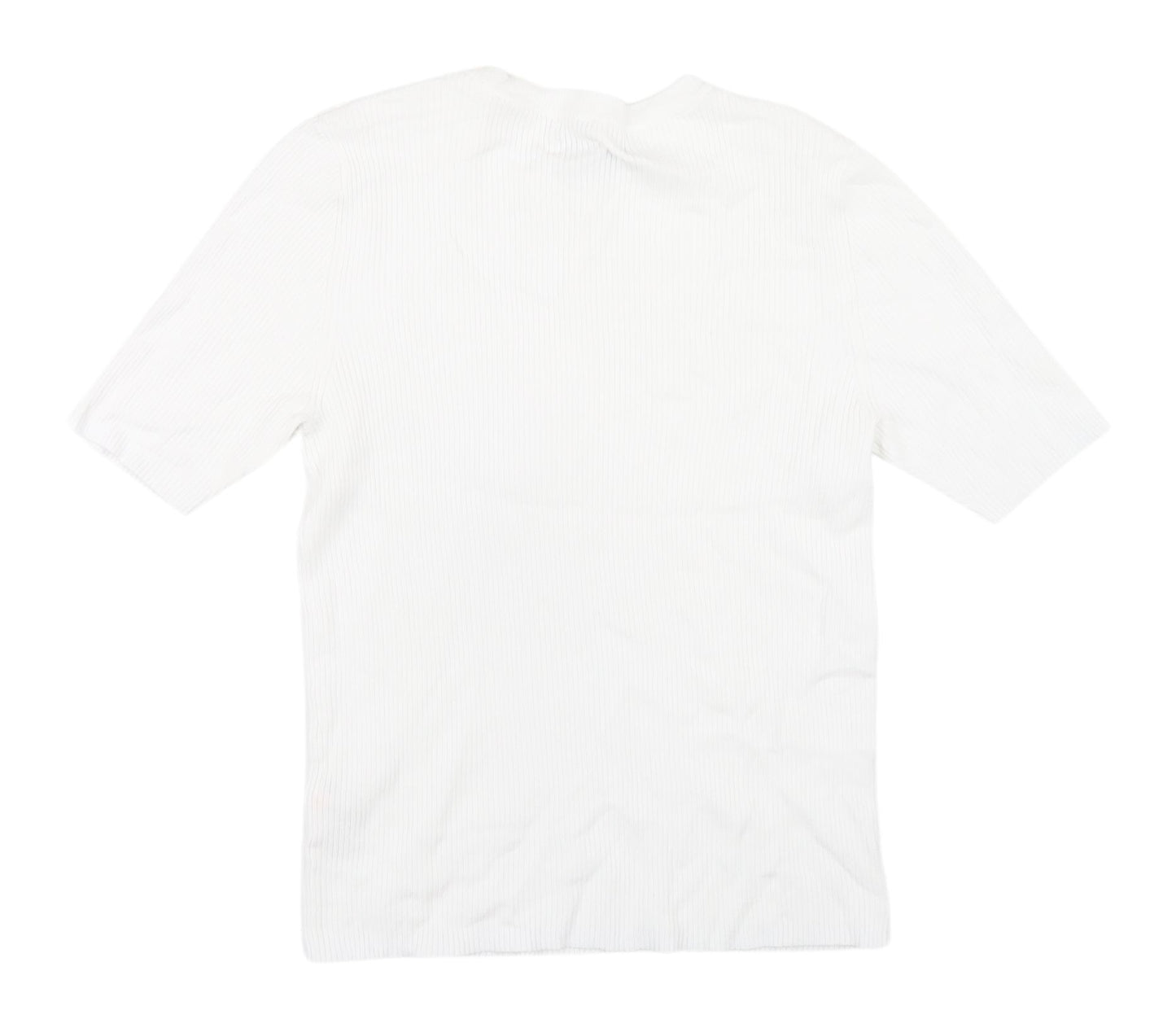 Marks and Spencer Women's White Basic T-Shirt