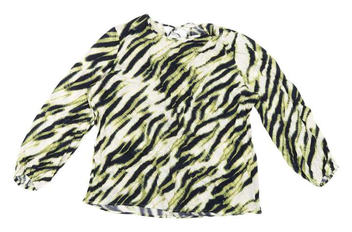 Marks and Spencer Women's Multicoloured Animal Print Blouse