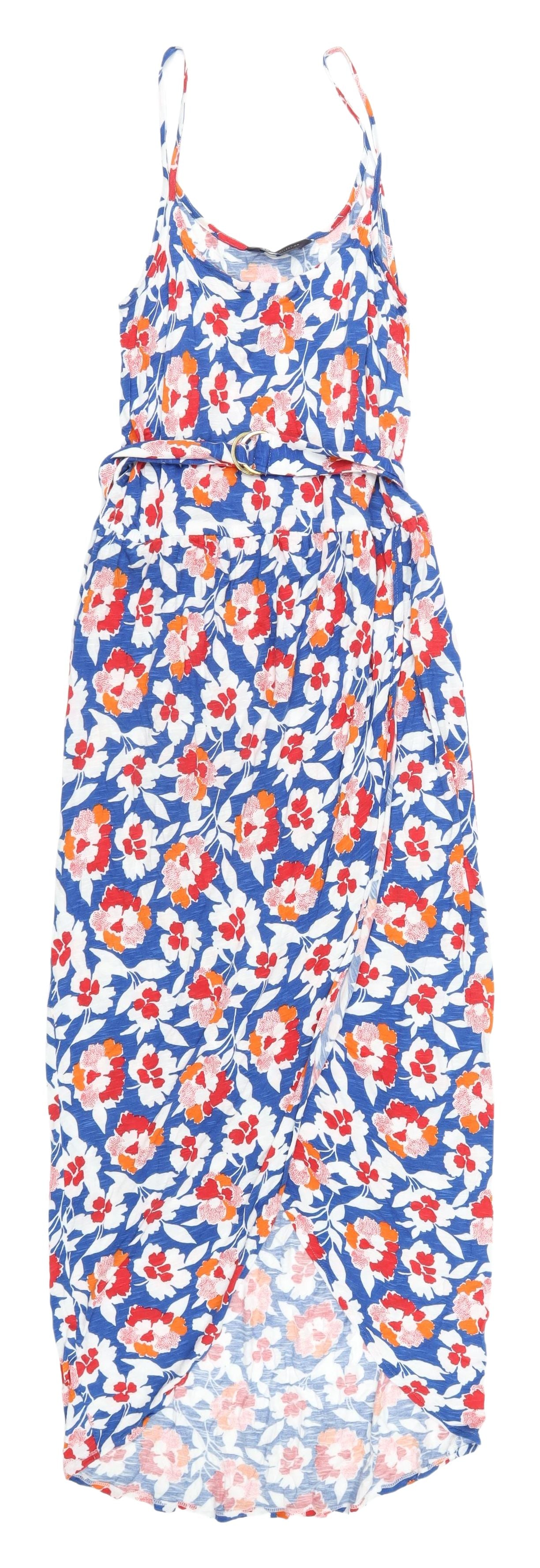 Marks and Spencer Women’s Multicoloured Floral Wrap Dress