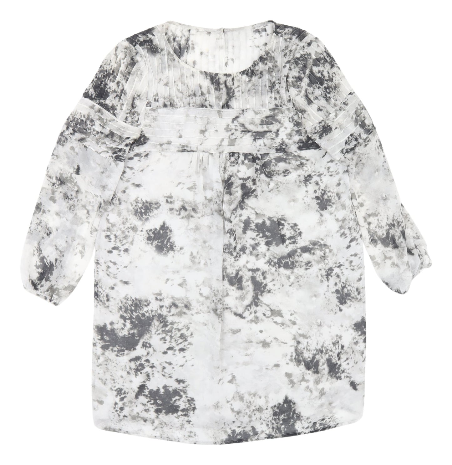 Mint Velvet Women's Grey A-Line Dress Size 12