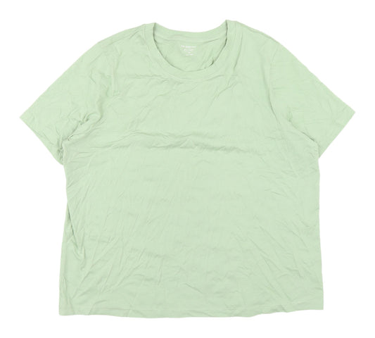 Marks and Spencer Women's Green T-Shirt, Size 16