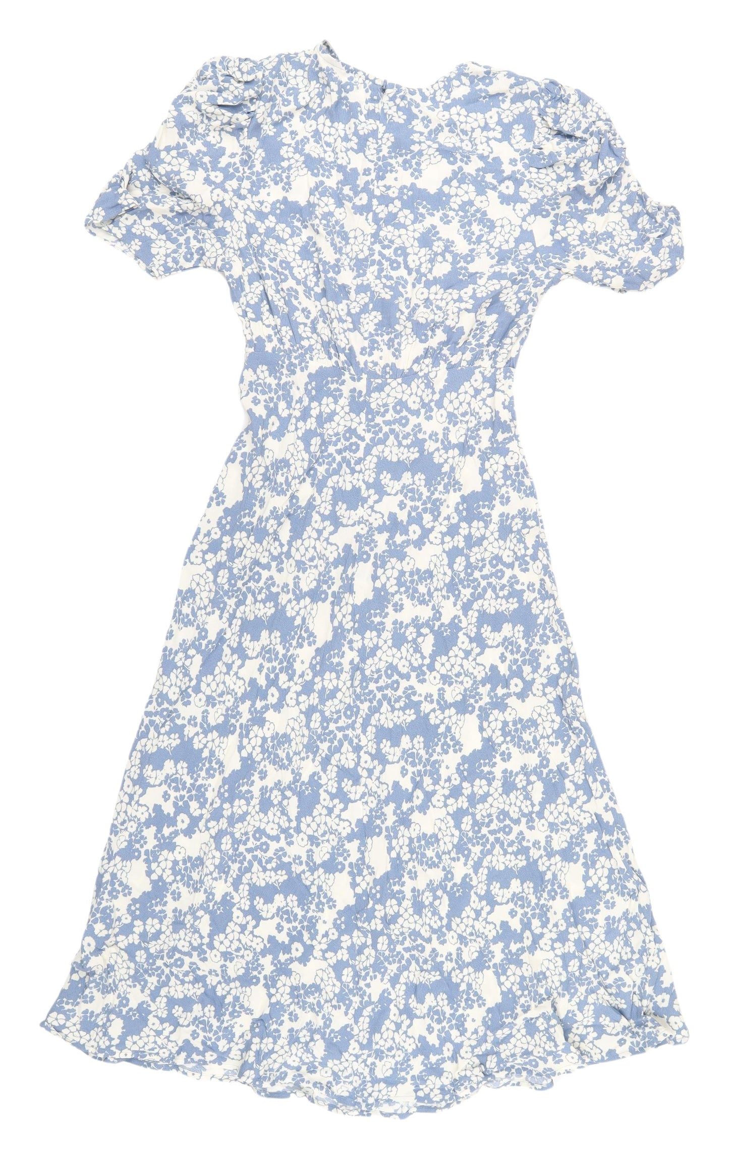 Marks and Spencer Women's Blue Floral Midi Dress