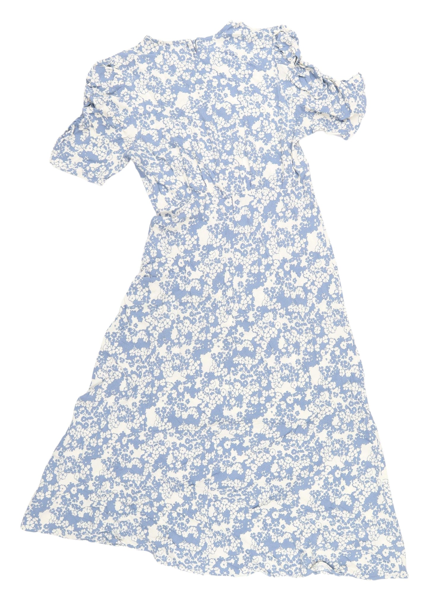 Marks and Spencer Women's Blue Floral Midi Dress