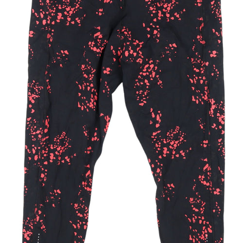Marks and Spencer Women's Black Floral Leggings Size 18