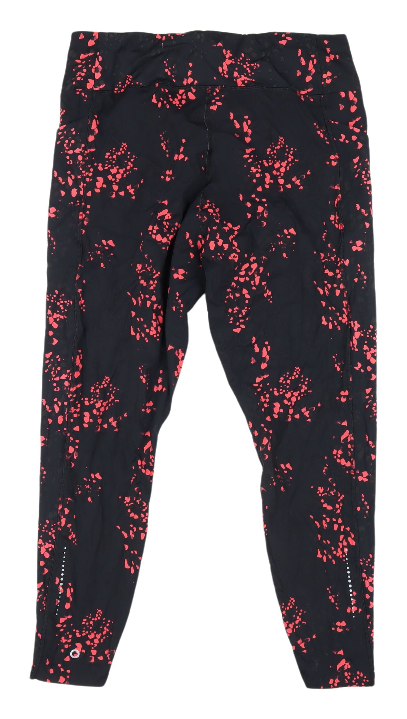 Marks and Spencer Women's Black Floral Leggings Size 18