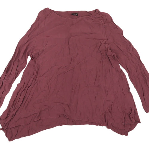 Phase Eight Purple Tunic Blouse - Medium, Women