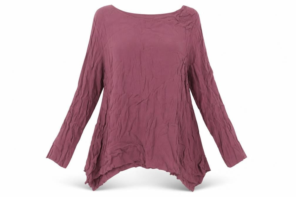 Phase Eight Purple Tunic Blouse - Medium, Women