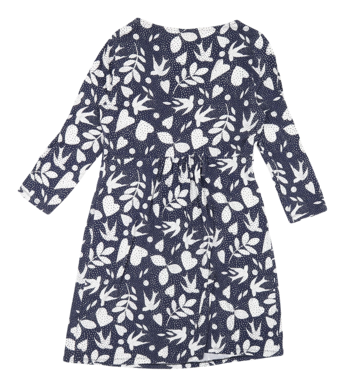 Boden Women's Blue Floral Shift Dress, Size 14