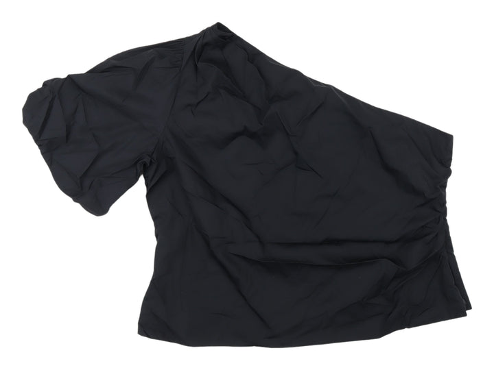 Marks and Spencer Women's Black One Shoulder Top Size 22