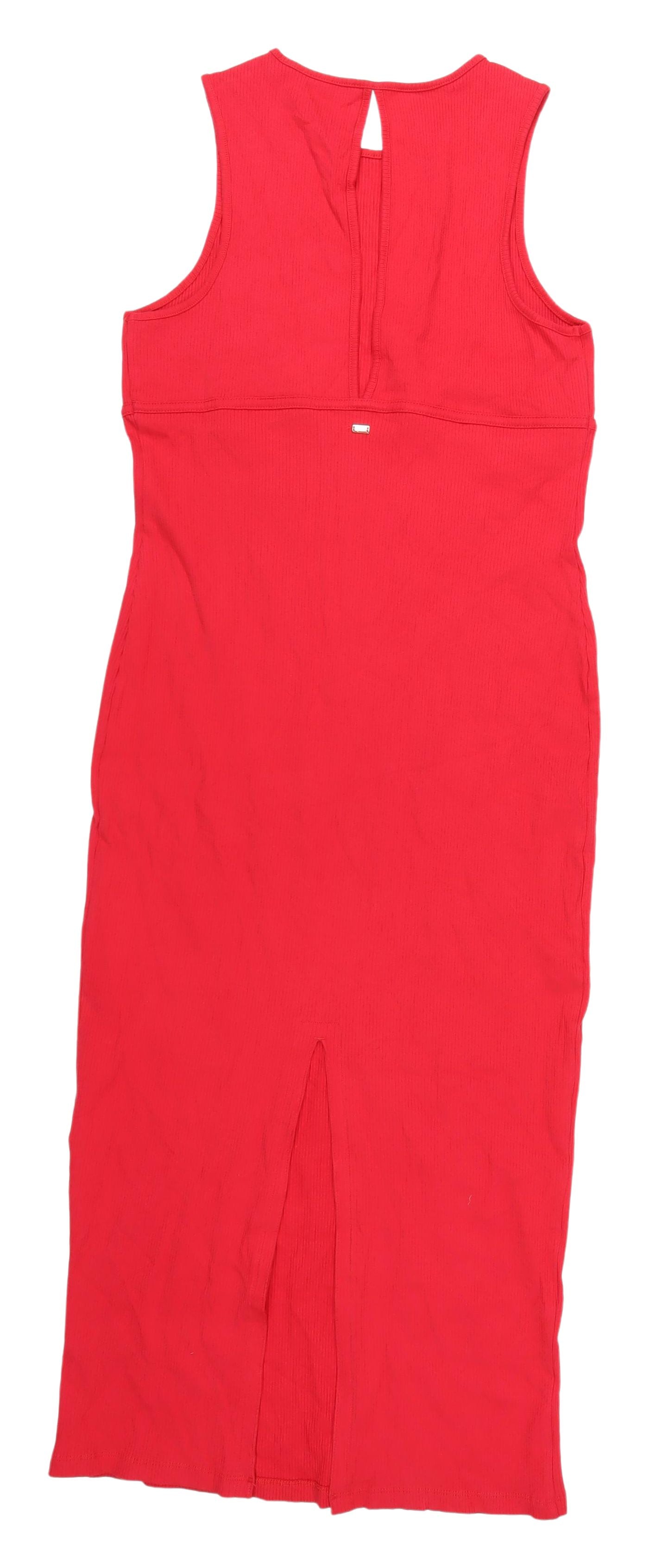 Marks and Spencer Women’s Red Jersey Dress L