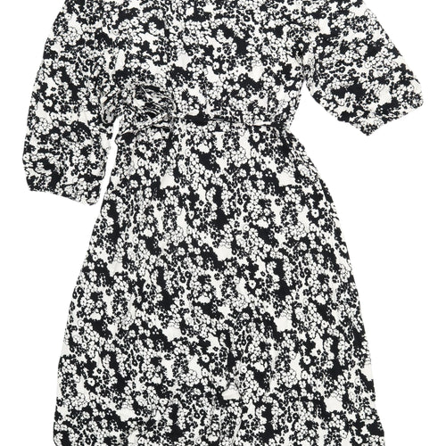 Marks and Spencer Women's Floral Midi Shirt Dress