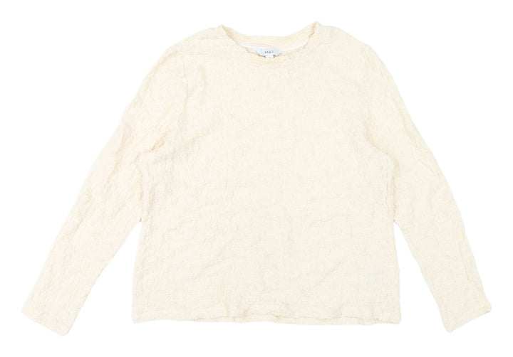 Marks & Spencer Ivory Women's Top, Long Sleeve, Size 20