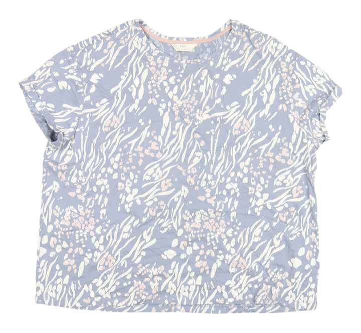 Marks and Spencer Women's XL Animal Print Top