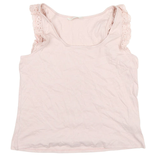 Marks and Spencer Women's Pink Sleeveless Tank, XL