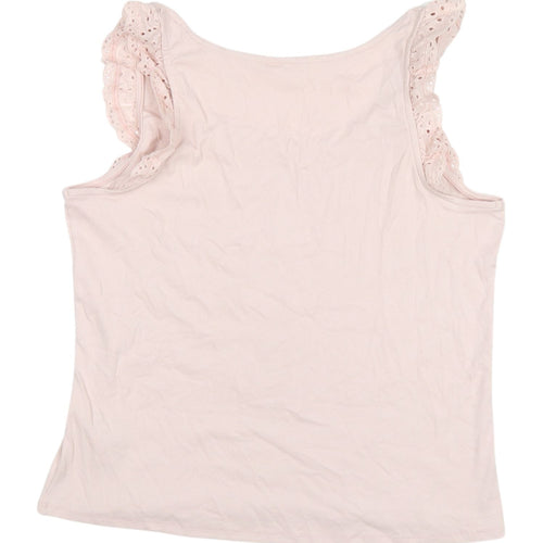 Marks and Spencer Women's Pink Sleeveless Tank, XL