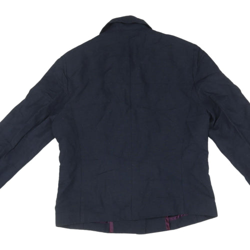 Principles Women's Black Linen Petites Jacket